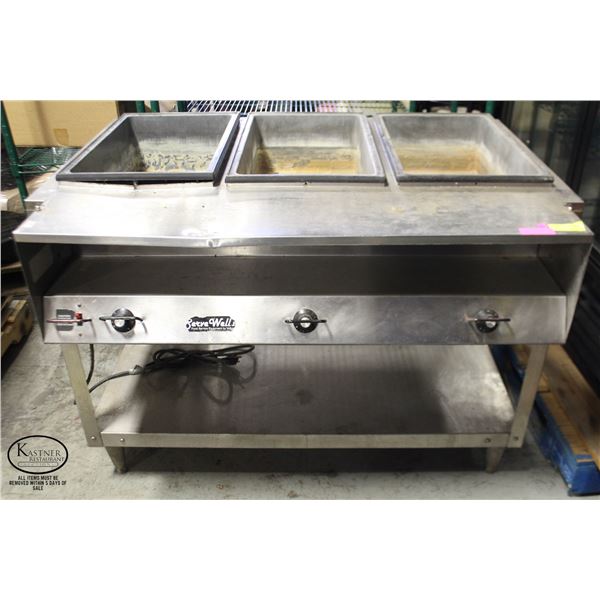 4' VOLLRATH STEAM TABLE