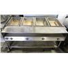 Image 1 : 5' SERVEWELL VOLLRATH 4-WELL STEAM TABLE W/ UNDER