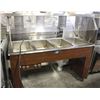 Image 1 : VOLLRATH 4-WELL MOBILE BUFFET / STEAM TABLE