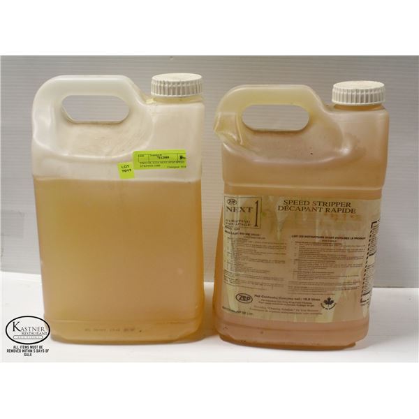 TWO 10L JUGS NEXT STEP SPEED STRIPPER G080