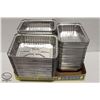 Image 1 : FLAT OF TIN FOIL CONTAINER DISH