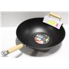 Image 1 : NEW LARGE CARBON STEEL WOK 35CM