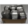Image 1 : FLAT OF ASSORTED ALUMINUM FOIL TAKEOUT CONTAINERS