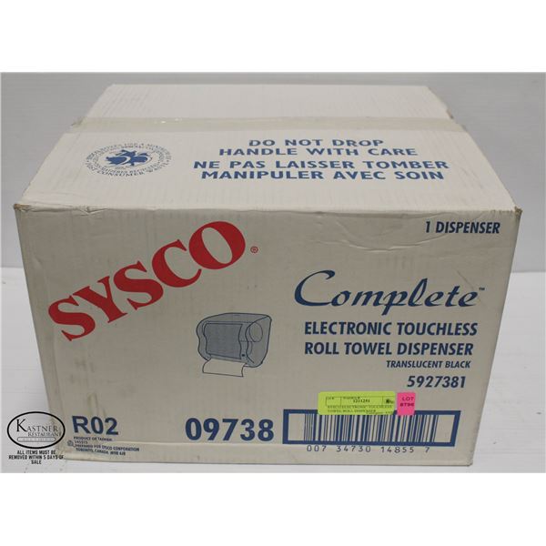 SYSCO ELECTRONIC TOUCHLESS TOWEL ROLL DISPENSER