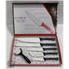Image 1 : KITCHEN KING - 6 PIECE KITCHEN KNIFE SET (BLACK)