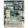 Image 1 : 42" METRO GREEN WIRE STORAGE RACK - 4 TIER