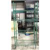 Image 1 : 3' METRO GREEN WIRE STORAGE RACK - 4 TIER