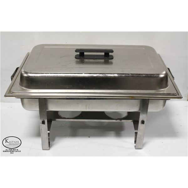 FULL SIZE STAINLESS STEEL COMPLETE CHAFING DISH