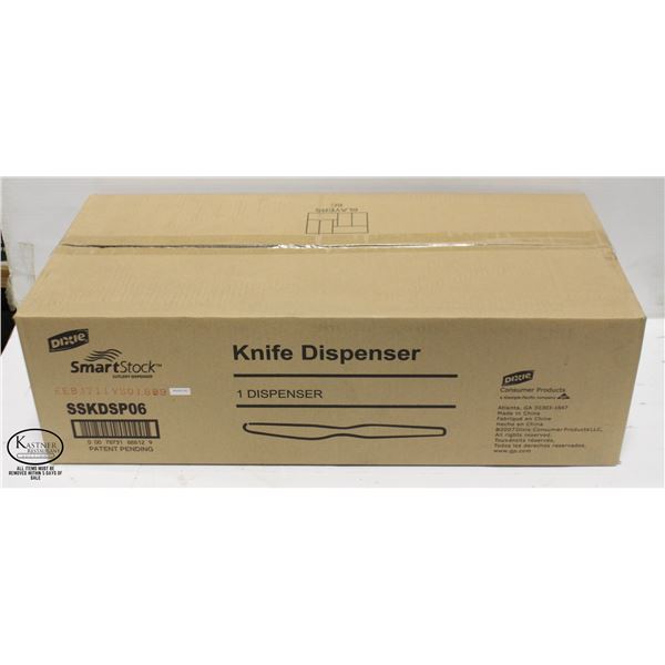 NEW DIXIE SMART STOCK  DISPOSIBLE KNIFE DISPENSER