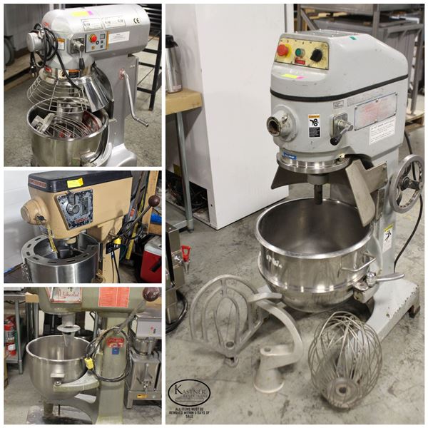 FEATURE LOT(S):VARIOUS COMMERCIAL MIXERS
