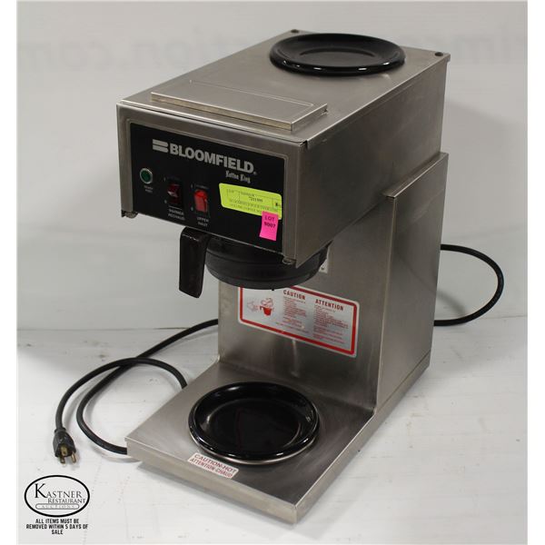 BLOOMFIELD POUR OVER LOW VOLUME COFFEE MAKER
