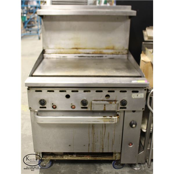 VULCAN 36" NATURAL GAS GRIDDLE W/ OVEN