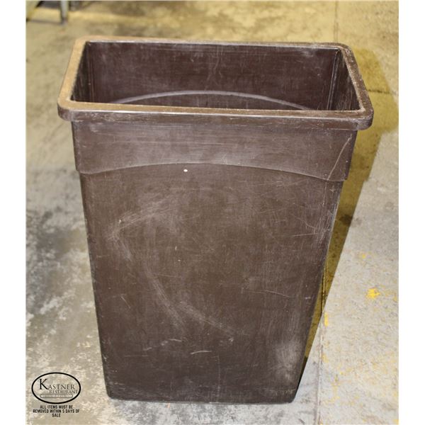 RUBBERMAID SLIM BIN GARBAGE CAN 10-3/4" X 20"