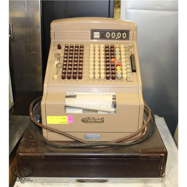 VINTAGE NATIONAL CASH REGISTER