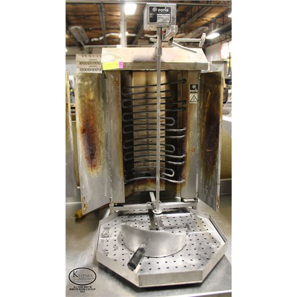POTIS COMMERCIAL ELECTRIC VERTICAL BROILER