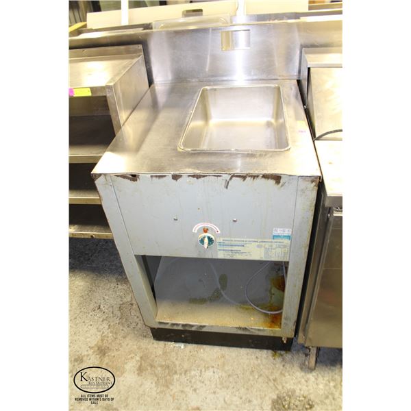 DUKE SINGLE WELL STEAM TABLE - 500W