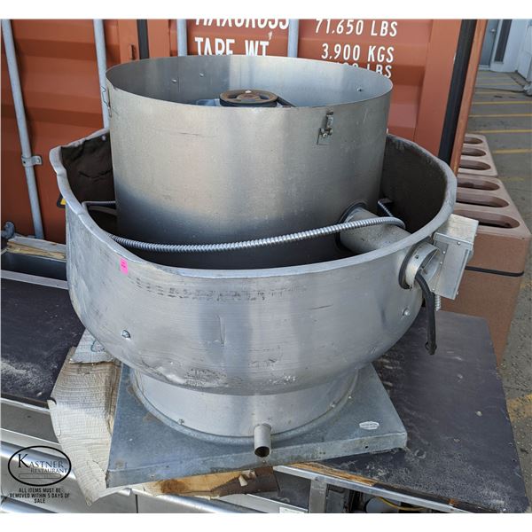 COMMERCIAL UPBLAST EXHAUST * SOLD AS IS