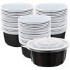 Image 1 : NEW CASE OF 40 OTOR 12OZ ROUND FOOD SAVER