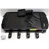 Image 1 : THINKSWISS 2-IN-1 GRILL / RACLETTE W/ 7 SPATULAS &