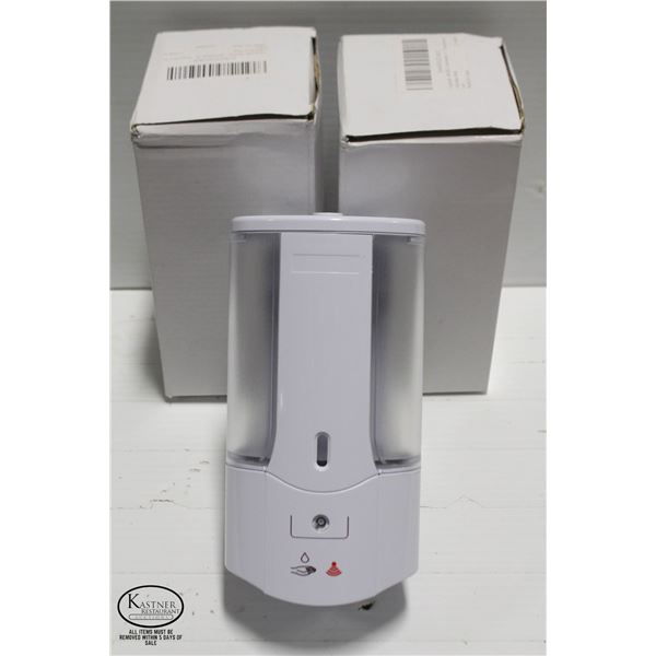 LOT OF 3 NEW AUTOMATIC SOAP DISPENSERS