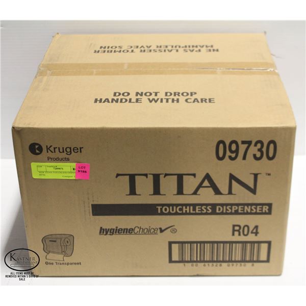NEW TITAN TOUCHLESS DISPENSER 09730
