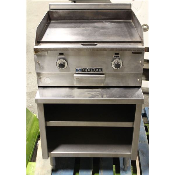 GARLAND 24" NATURAL GAS GRIDDLE W/ 304 STAINLESS