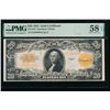 Image 1 : 1922 $20 Gold Certificate PMG 58EPQ