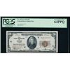 Image 1 : 1929 $20 Chicago National PCGS 64PPQ