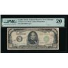 Image 1 : 1934A $1000 Chicago FRN PMG 20