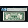 Image 2 : 1934D $5 Silver Certificate PMG 66EPQ