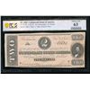 Image 1 : 1864 $2 T-70 Confederate PCGS 63
