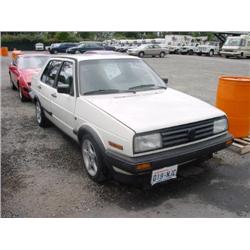  1989 VOLKSWAGEN JETTA - 144,707 Exmt