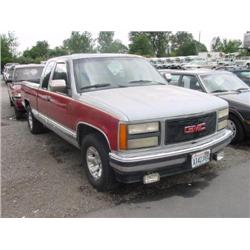  1990 GMC LIGHT DUTY C1500 PICKUP - 187,601 Act