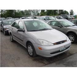  2000 FORD FOCUS-4 CYL. - 121,368 Act