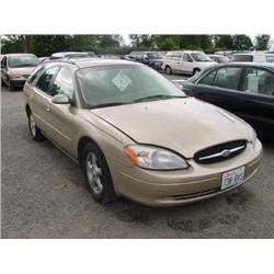 2000 FORD TAURUS-V6 - 185,269 Act