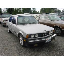  1983 BMW 320 - 229,984 Exmt