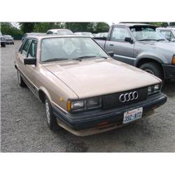  1984 AUDI 4000S - 139,712 Exmt