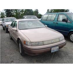  1992 MERCURY SABLE - 47,343 (5-Digit)