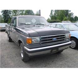  1991 FORD F150 PICKUP - 37,626 (5-Digit)