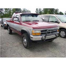  1994 DODGE DAKOTA PICKUP - 124,770 Exmt