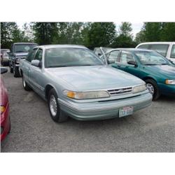  1996 FORD CROWN VICTORIA-V8 - 85,553 Act