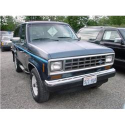  1987 FORD BRONCO II - 26,106 Exmt