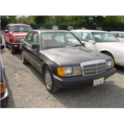  1986 MERCEDES-BENZ 190 - 260,830 Exmt