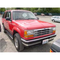  1992 FORD EXPLORER - 47,096 Exmt