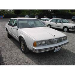 1985 OLDSMOBILE 98 REGENCY - 107,761 Exmt