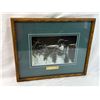 Image 1 : Framed Robert Bateman "Lily Pads and Loon" Print