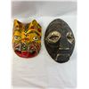 Image 1 : 2 Wood Carved Masks