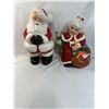 Image 1 : Ceramic Santa & Mrs. Clause