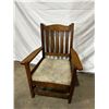 Image 1 : Antique Slat-Back Armchair