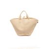 Hermes Ivory Canvas Panier De Plage Tote Bag